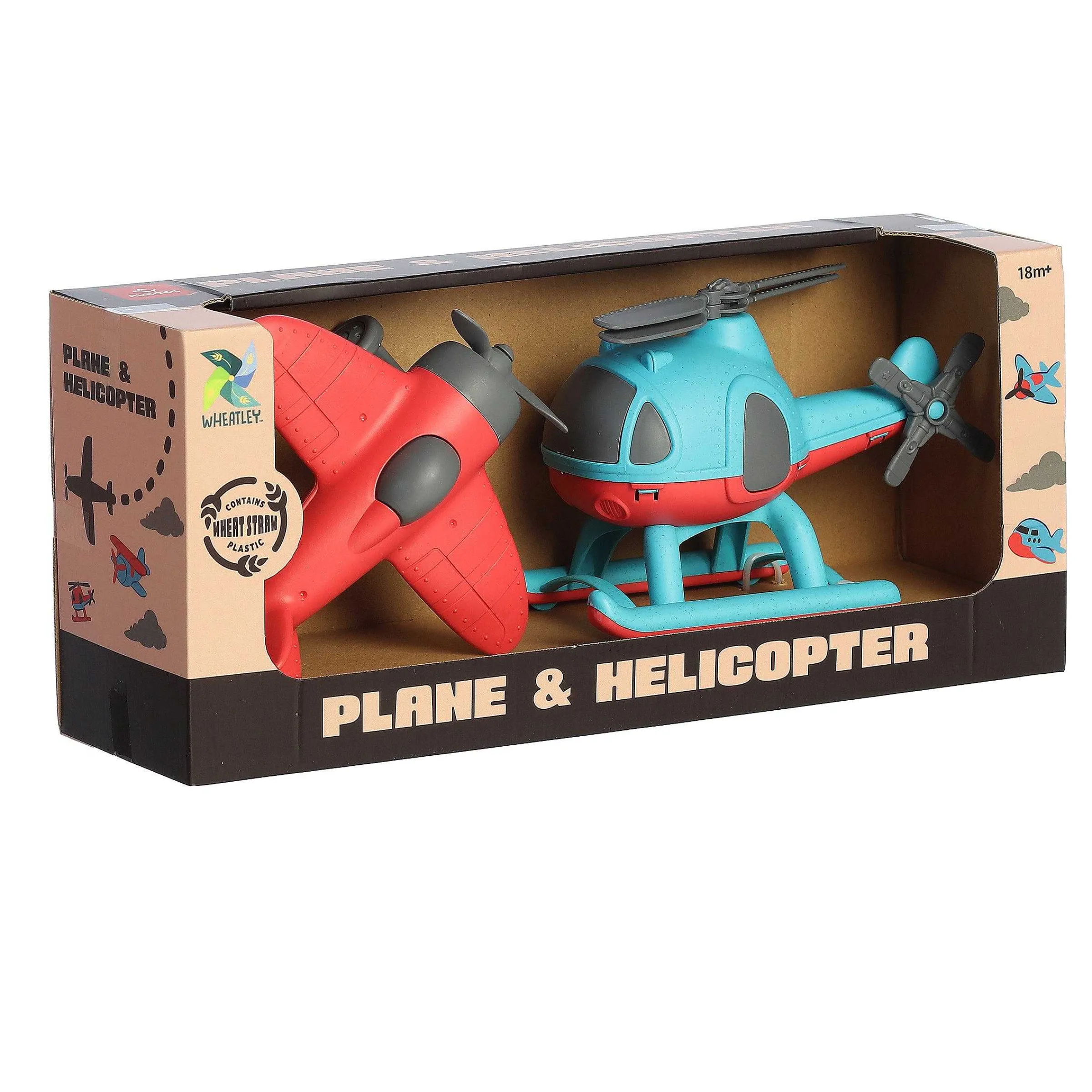 New | Aurora® Toys - Wheatley - Plane & Helicopter