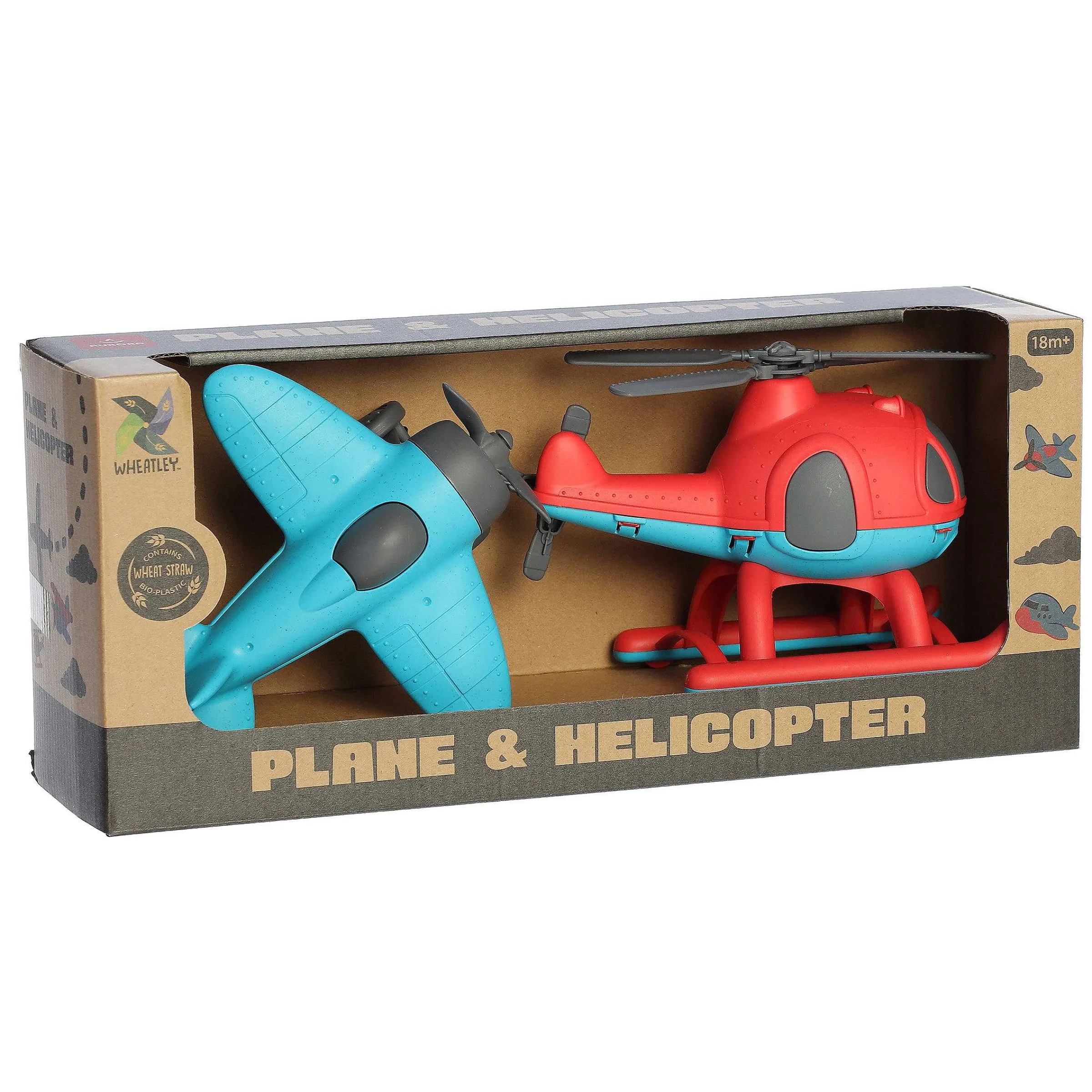 New | Aurora® Toys - Wheatley - Plane & Helicopter