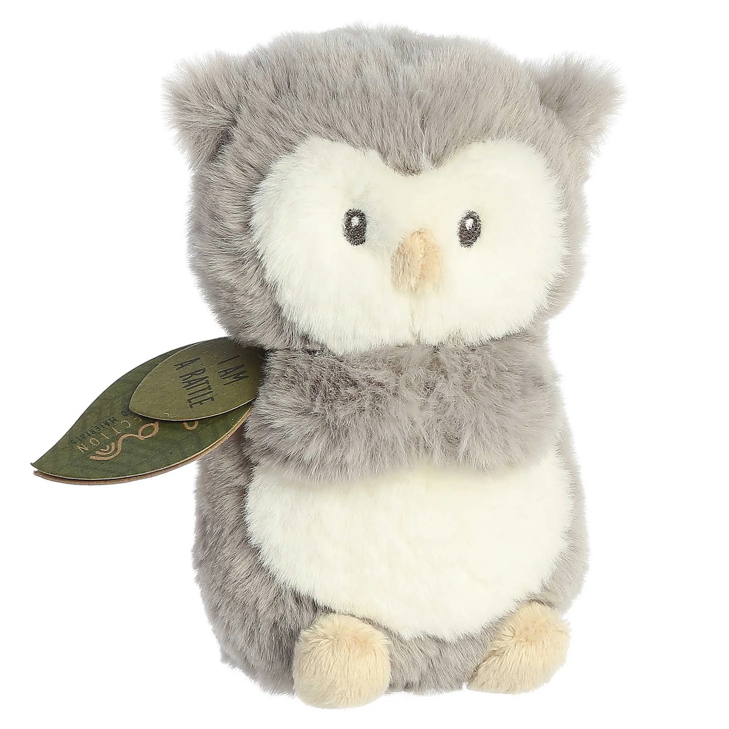 Eco Ebba | ebba™ Ebba - Eco Ebba - 6" Owlet Rattle