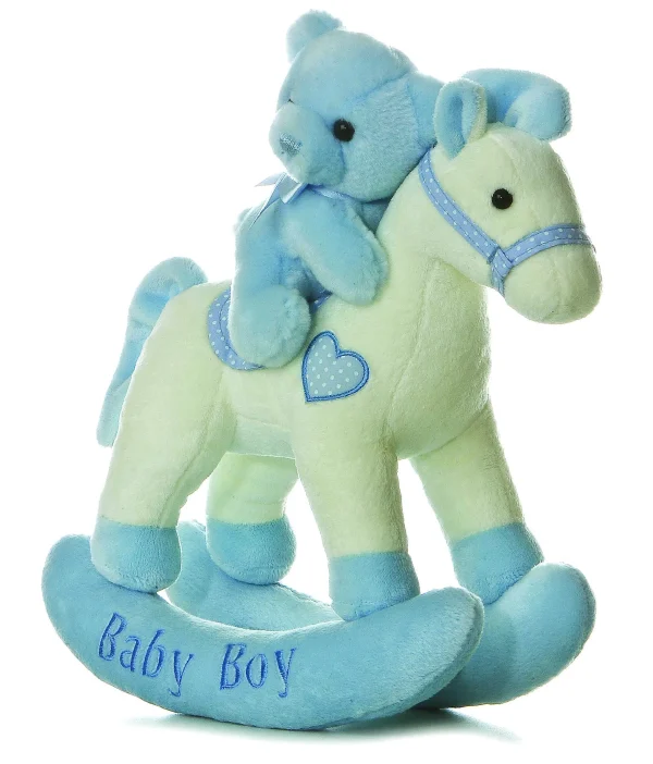 Interactive | ebba™ Ebba - Musicals! - 12" Baby Boy Rocking Horse